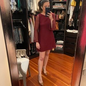 Burgundy Dress